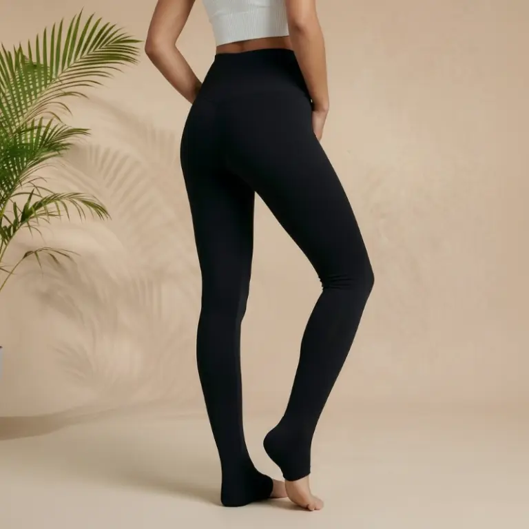 Leggings Rückseite 1x1