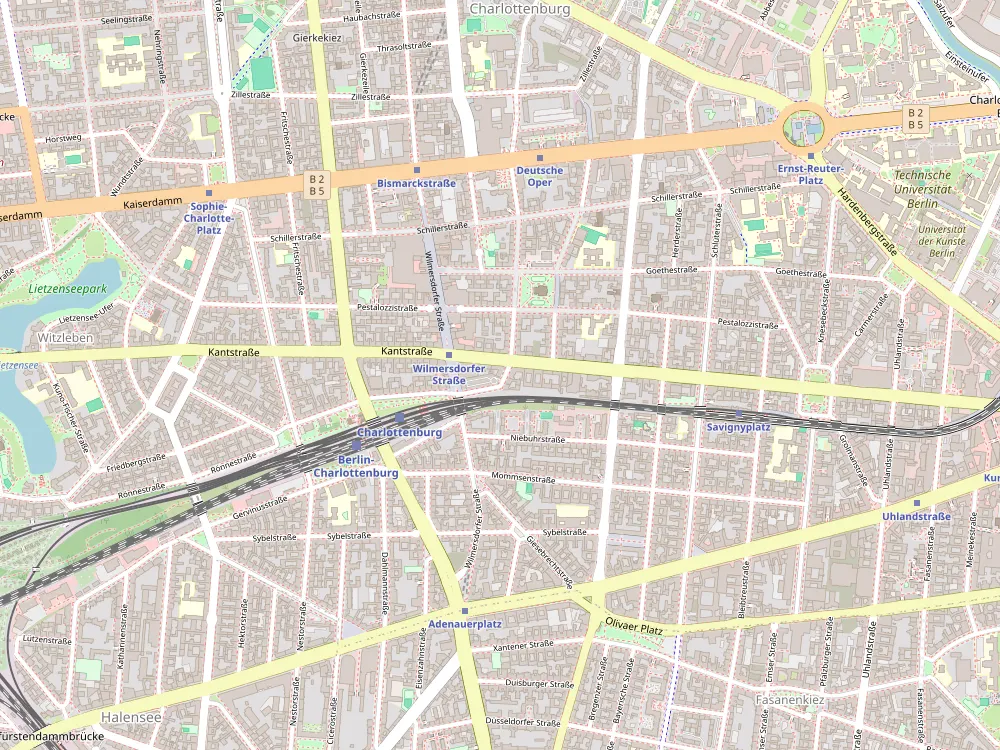 Karte Berlin